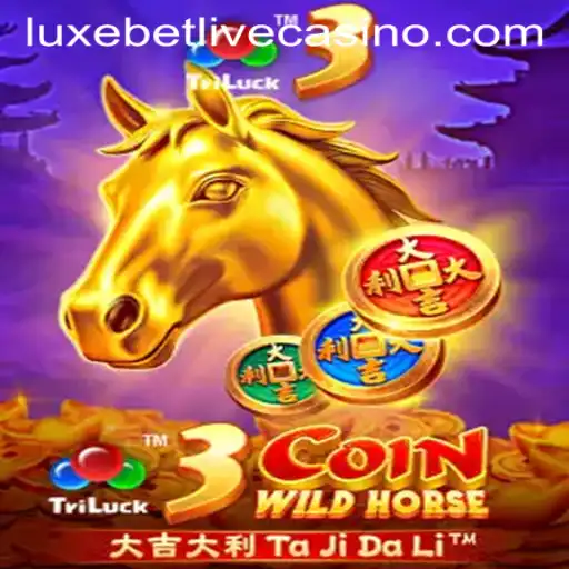 3CoinWildHorse: A Winning Ride with LuxeBet